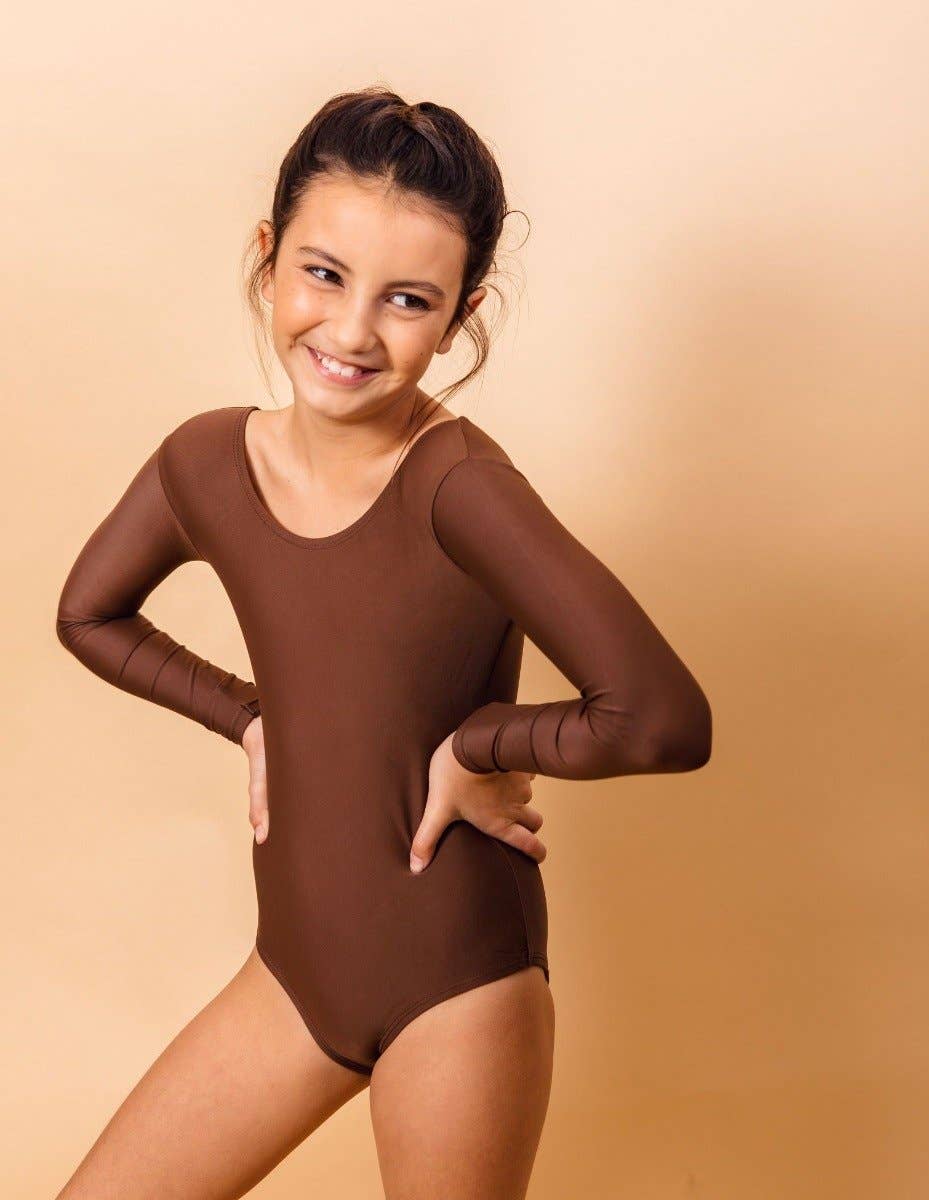 Leveret Pajamas - Wholesale Leotard - Kids - Kids Long Sleeve Leotard6