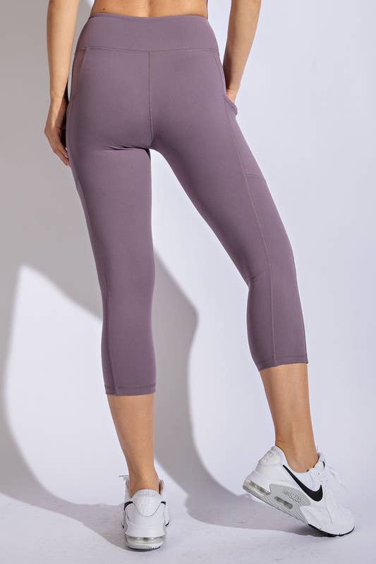 Sunday Morning – wholesale Sport-/loungeleggings – Dam – P45601PL37 Plus Size Butter Soft Caprilängds Yoga Leggings29
