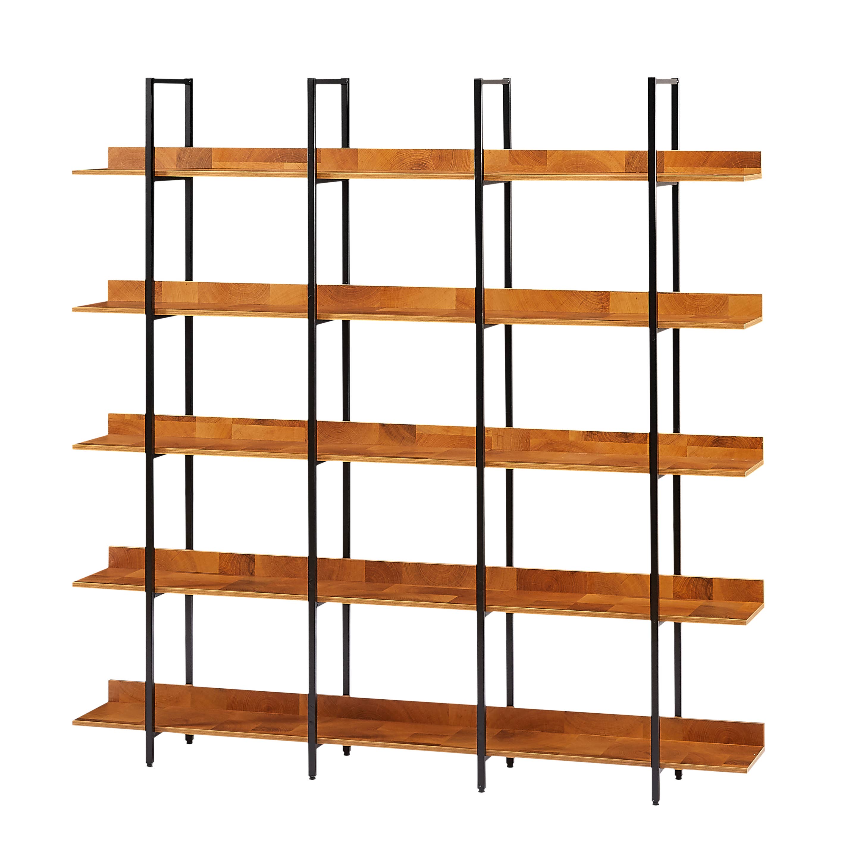 39F Inc. - Wholesale Bookcase - 5-Tier Industrial Bookcase Shelves Metal Frame,5 Colors24
