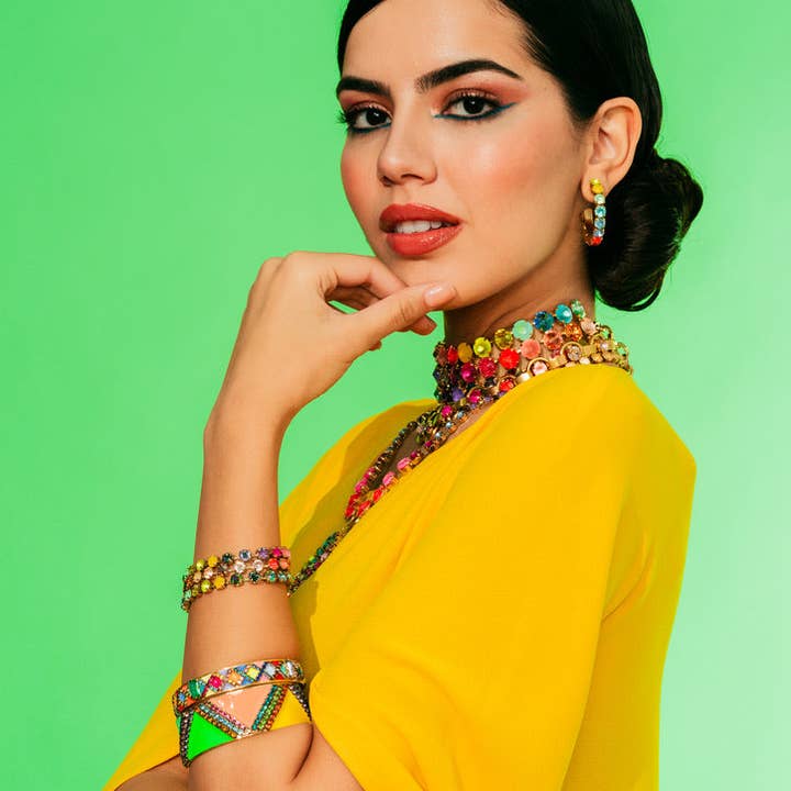 TOVA - Wholesale Link & chain necklace - Link Necklace in Candy Crush1