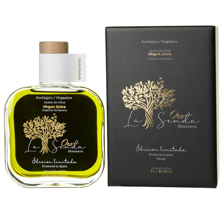 Ökologisches Natives Olivenöl Extra - Frühe Grüne Junge Ernte (Limitierte Edition) für den Großhandel von ORO LA SENDA ALMAZARA
