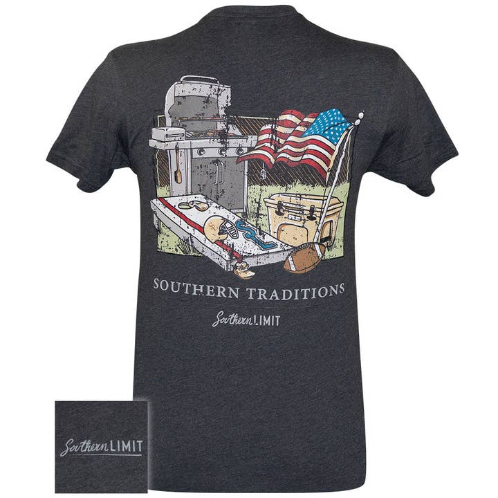 SL-94 Southern Limit Southern Traditions - Charcoal for wholesale by Girlie Girl Originals