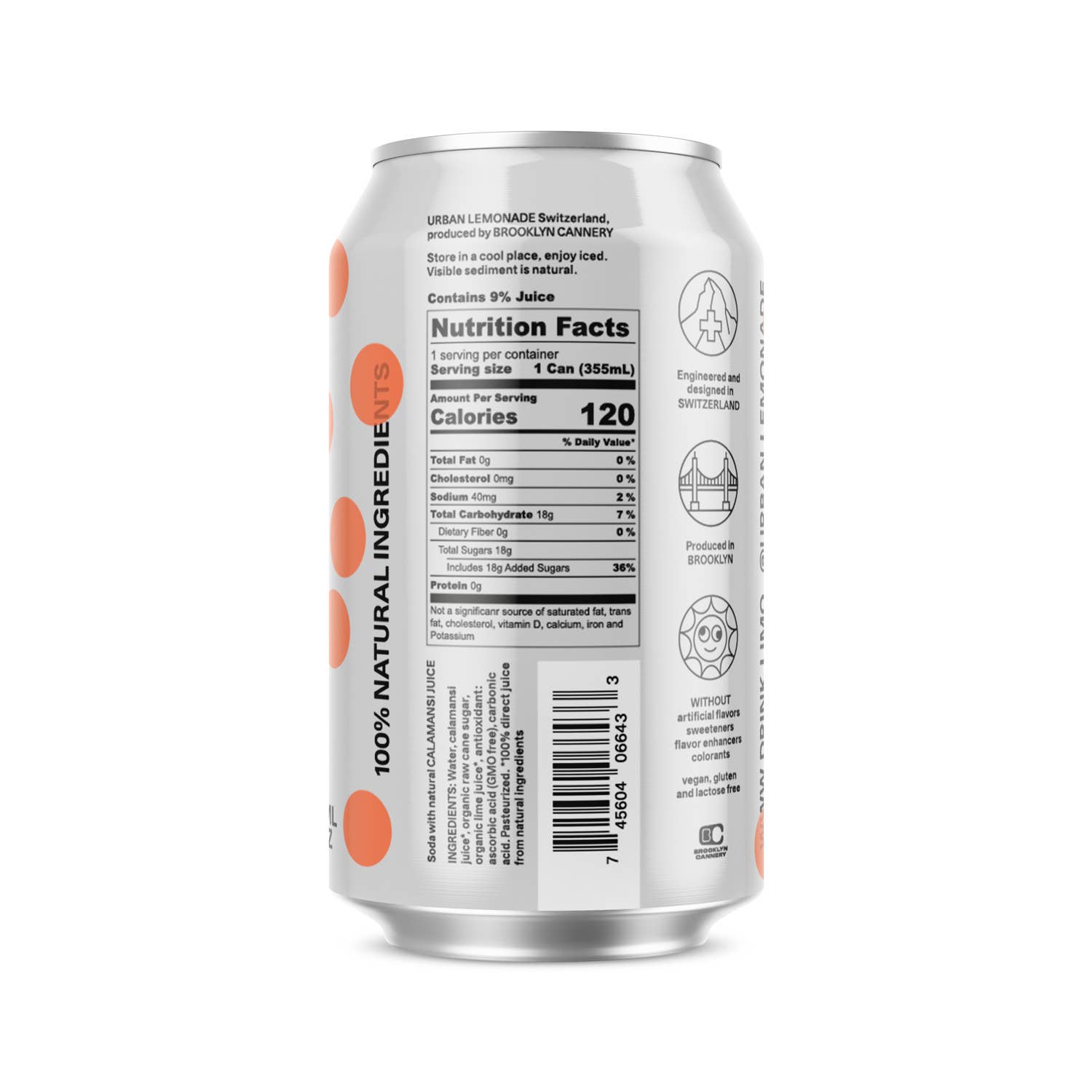 Brooklyn Cannery - Wholesale Soda/Carbonated Drink - LIMO Calamansi Sparkling Lemonade - 12 Pack1