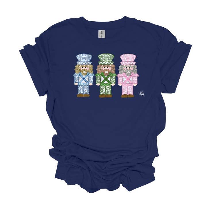 Chinoiserie Nutcracker T-Shirt for wholesale by DK Designs Georgia