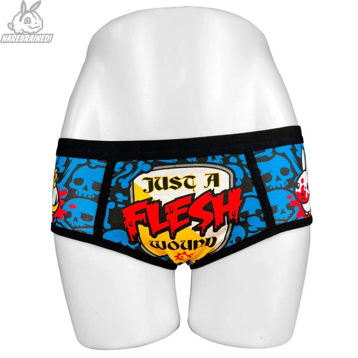 Harebrained! - Wholesale Underwear - Women's - Flesh Wound Period Panties