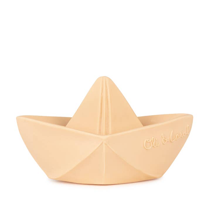 Oli & Carol - Wholesale Bath Toy - Baby - Origami Boat Nude0