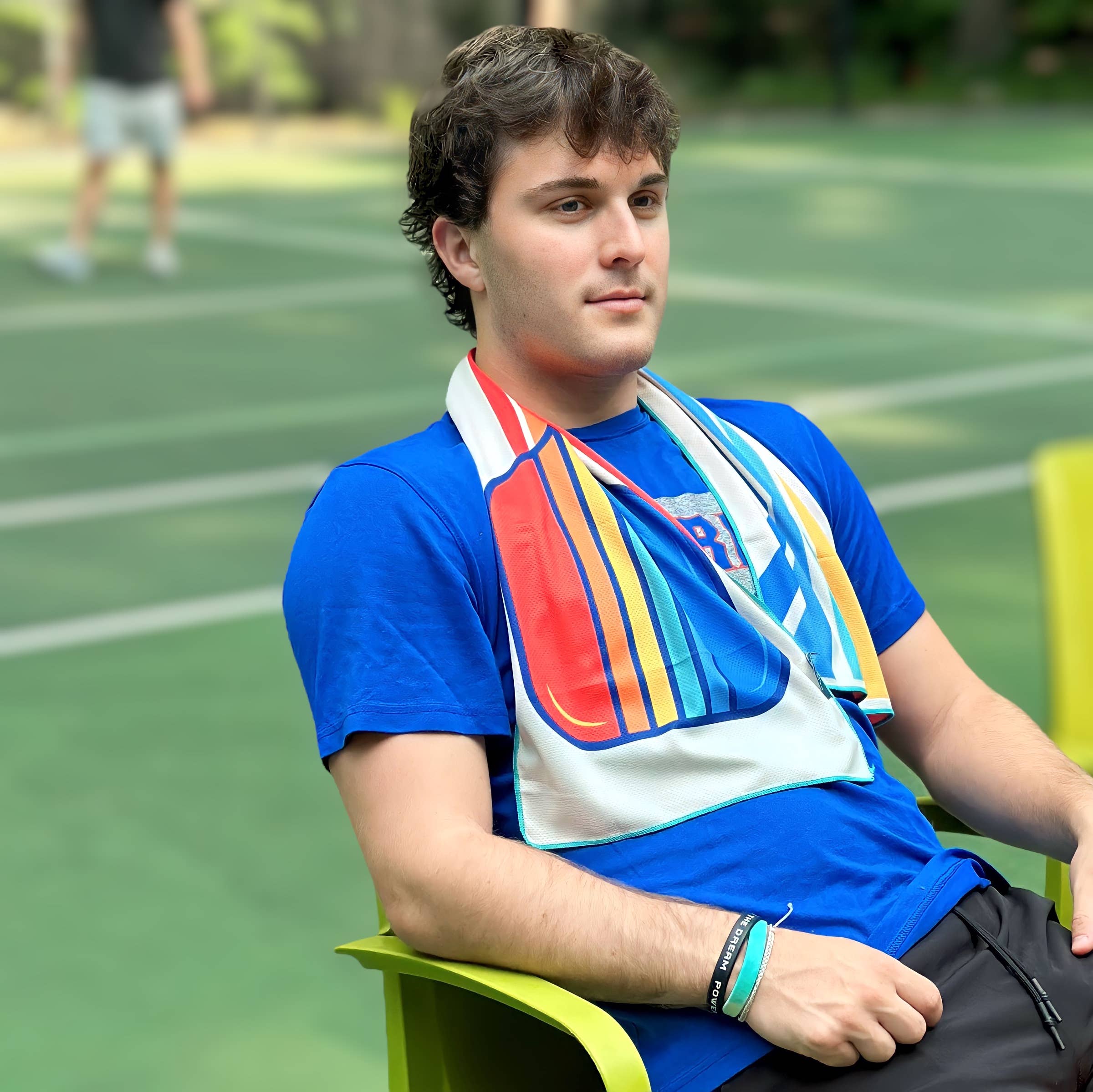 Posh Pickler Pickleball - Wholesale Sports Towel - Cooling Towel with Pickleball sports design Vintage Victory2