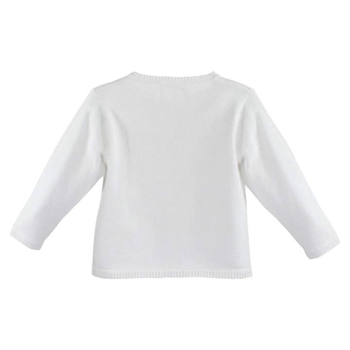 Petit Ami & Zubels - Wholesale Cardigan - Baby - Ladder Edge Cardigan Sweater - 2 Colors1