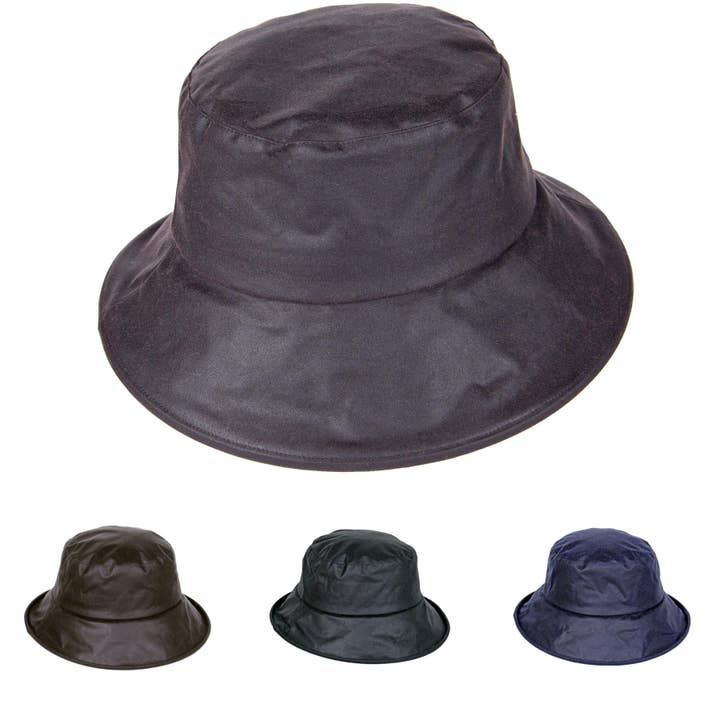 Chapéu de Abaixar Aro Ailsa Wax ZH224 por atacado de Heather Hats & Accessories
