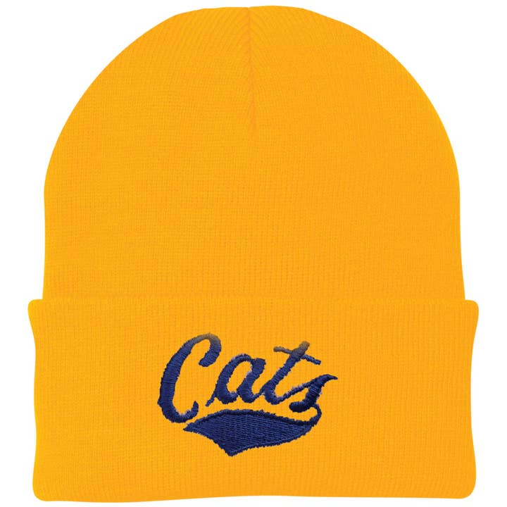 MSU Embrodiered Knit Cap for wholesale by Blue Peak Creative