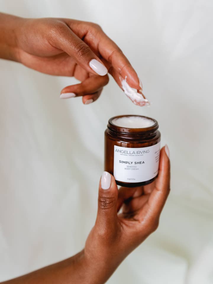 Simply Shea Whipped Body Cream for wholesale by Angella Irving