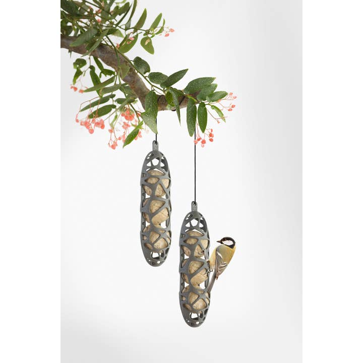 SingingFriend - Wholesale Bird Feeder - Hello Sam TWIN 100% recycled plastic bird feeder