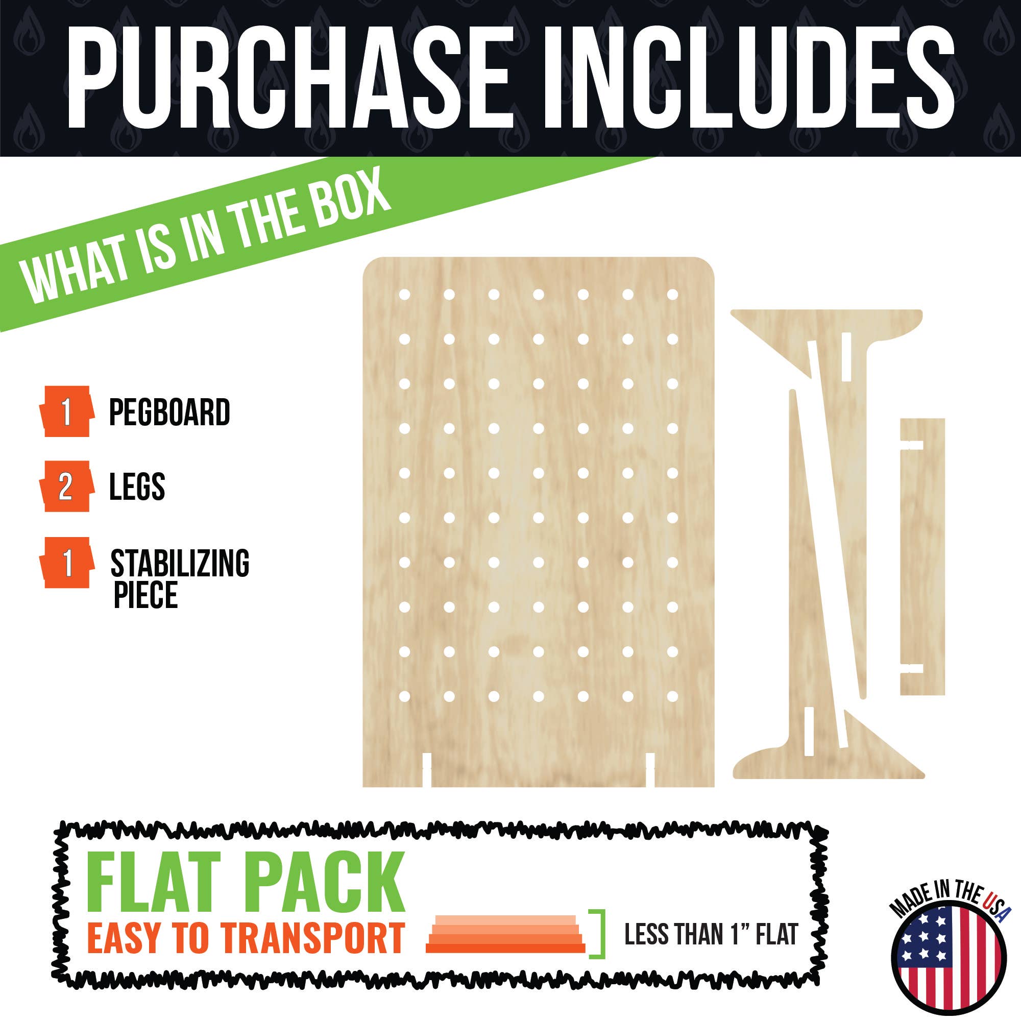 Torched Displays – wholesale Retailer display stand/case – Pegboard Display - Various Sizes and Colors17