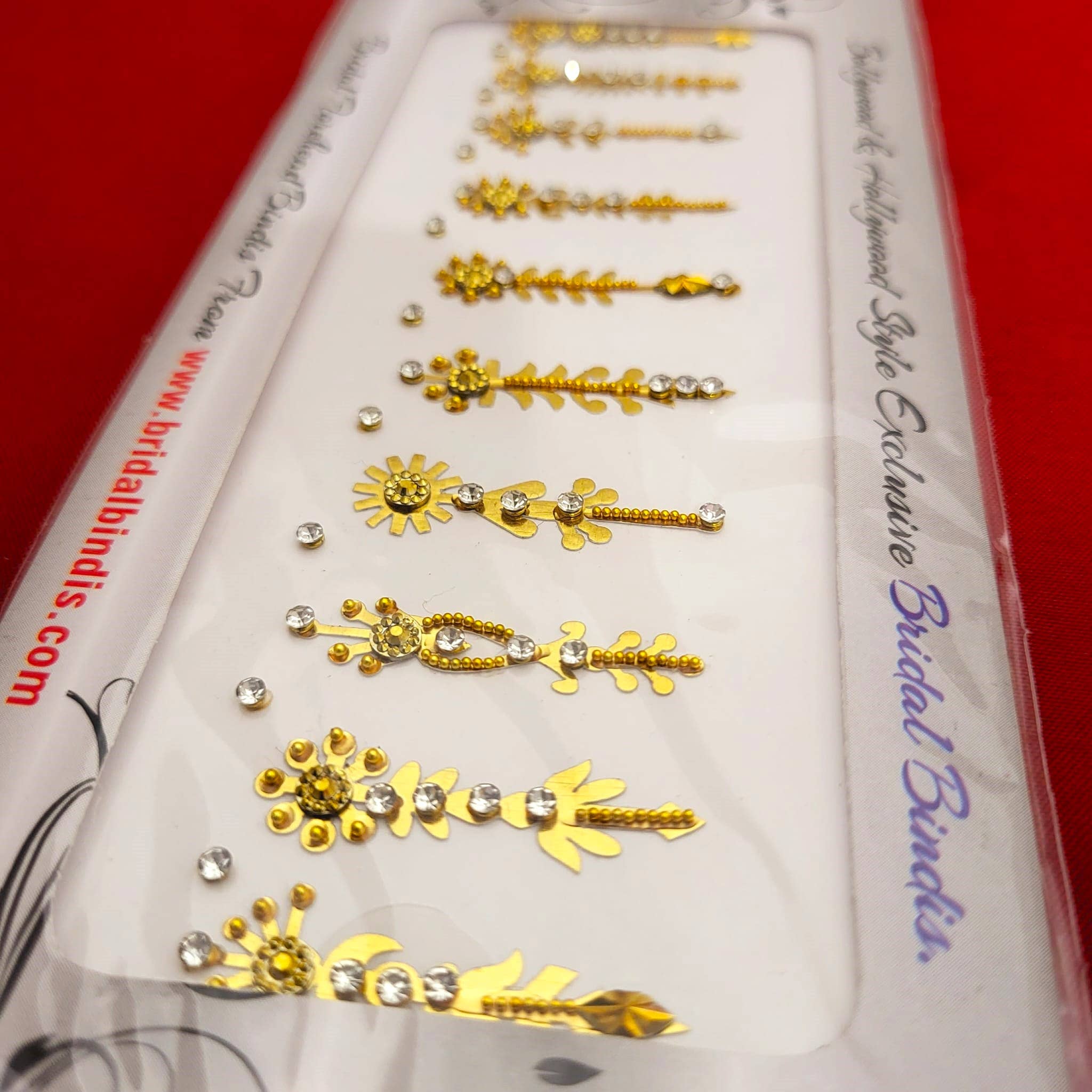 NationInFashion - Wholesale Jewelry Set - Indian Traditional Long Bindi in Gold Color2