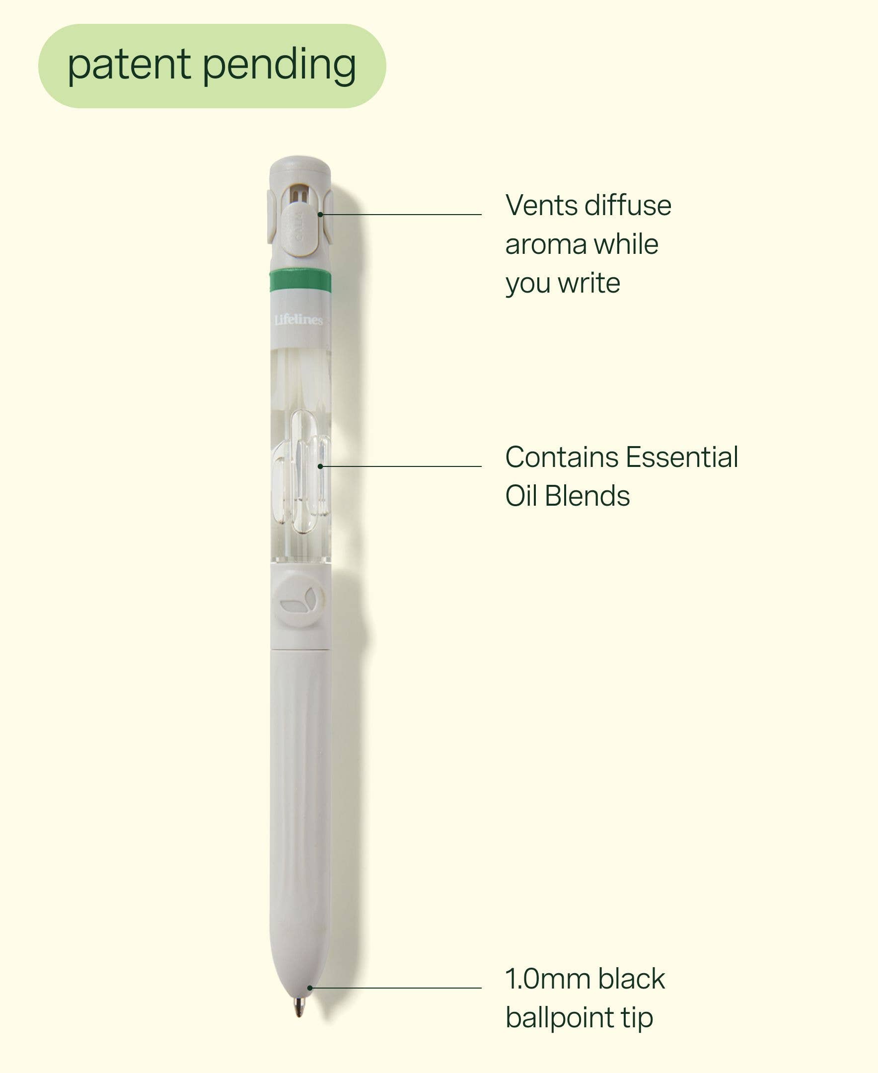 Lifelines - Wholesale Pen - Lifelines Pen Diffuser with  Essential Oil Blends1