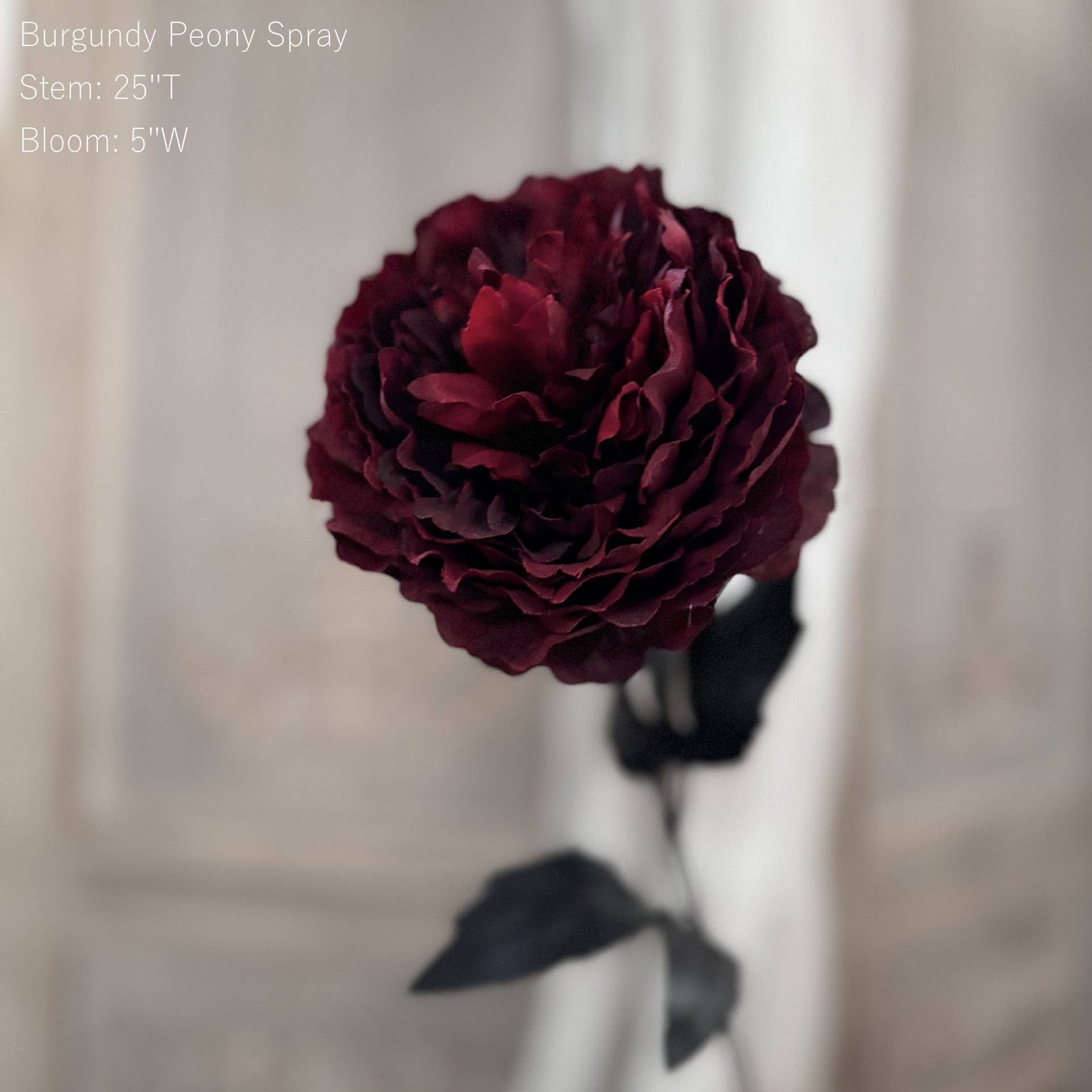 Sweet Home Deco - Wholesale Artificial Flowers - Gothic Faux Silk Flowers in Black/Red, Floral Design Flowers2