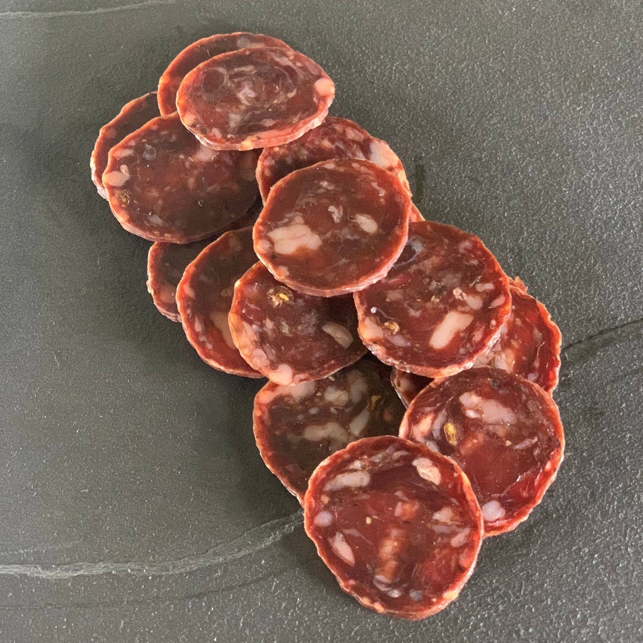Angel's Salumi & Truffles - Wholesale Salami - Elk and Berkshire Pork Salami (5.5oz)3