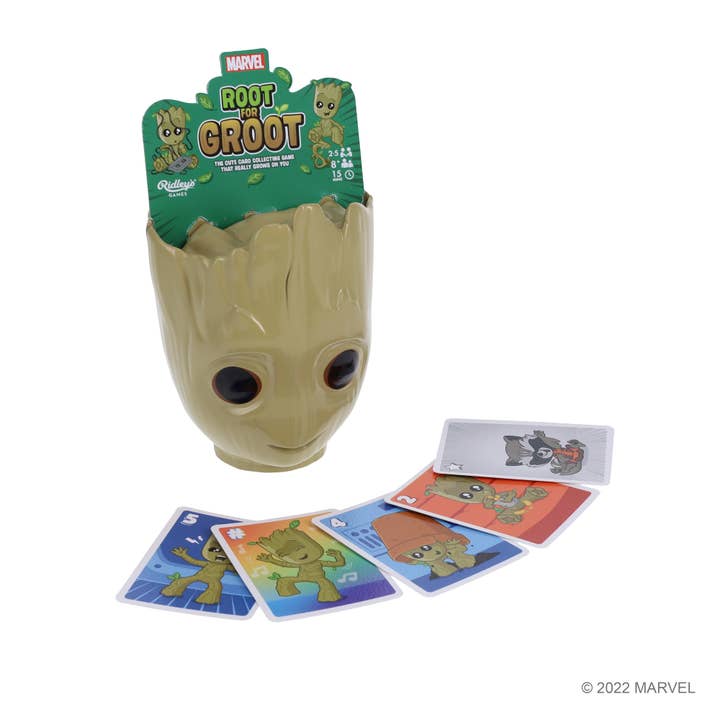 Chronicle Books - Wholesale Card Game - Marvel Root For Groot Card Game CDU of 62