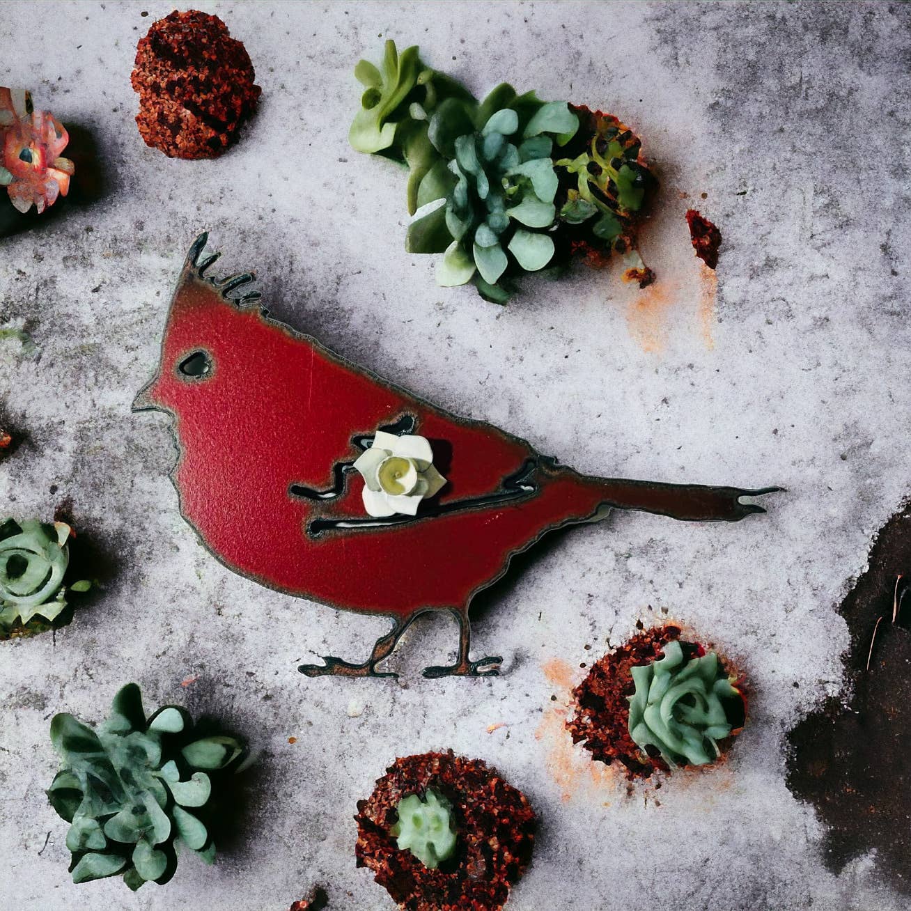 Whimsies - Wholesale Magnet - Cardinal magnet impulse sustainable KOA holiday Spring gifts6