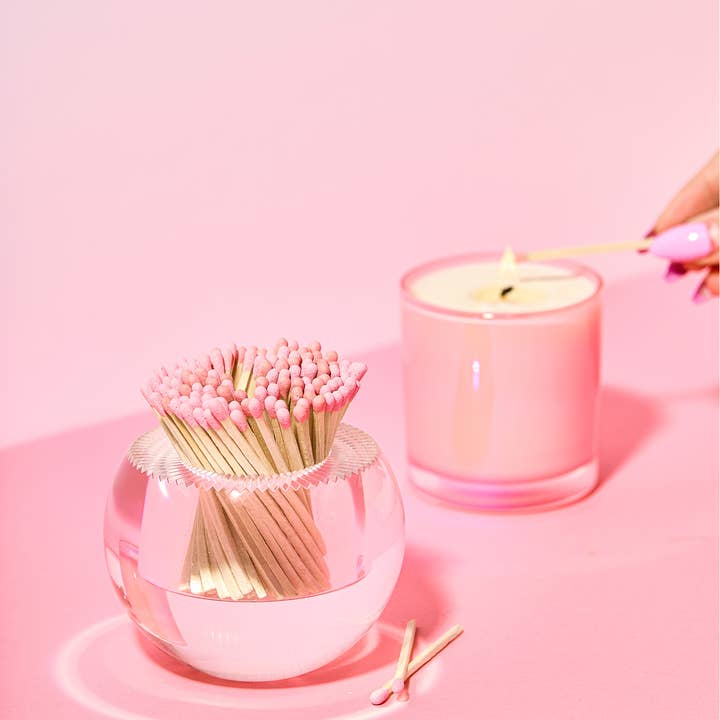 Tart By Taylor - Wholesale Match Holder - Match Striker - Light Pink Matches