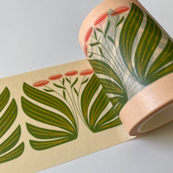 Rebecca Jane Woolbright - Wholesale Washi Tape - Garden Party 2.5 inch washi tape | eco-friendly, 63.5mm x 10m, easy-tear