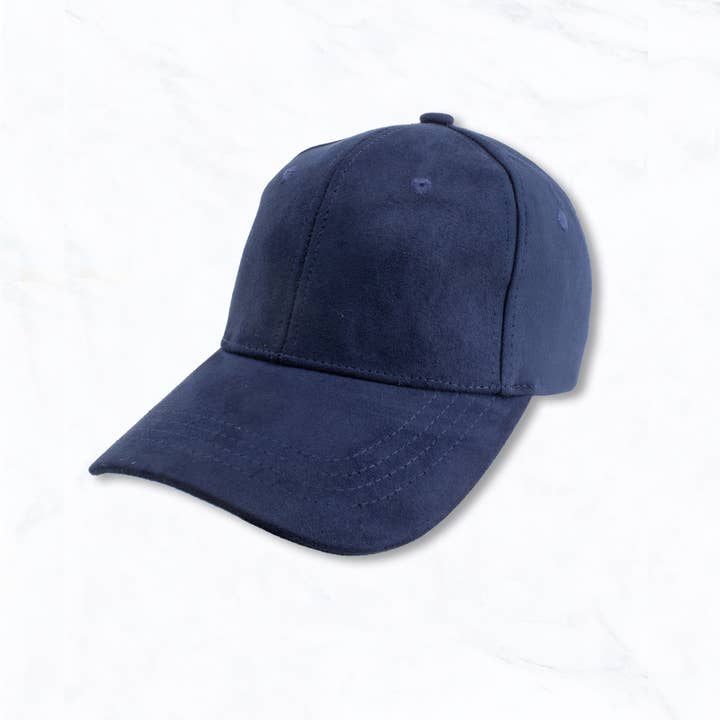 Suzie Q USA - Wholesale Baseball Cap - Women's - Adjustable Suede Baseball Cap6