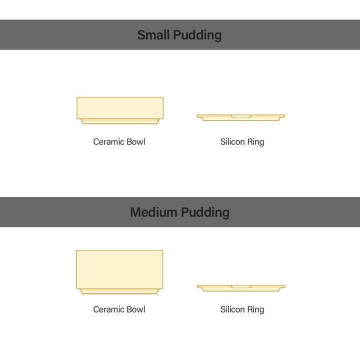 Pets So Good - Wholesale Pet Bowl - Cat/Dog - Pudding Pet Bowl . Lemon Yellow1