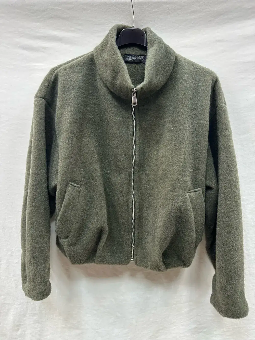 Mimi & Gogo - Wholesale Jacket - Women's - Felted Jacket With Zip @11890_VeZipFeutree3