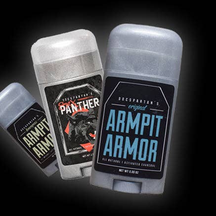 ArmPit Armor Natural Deodorant for wholesale by Doc Spartan