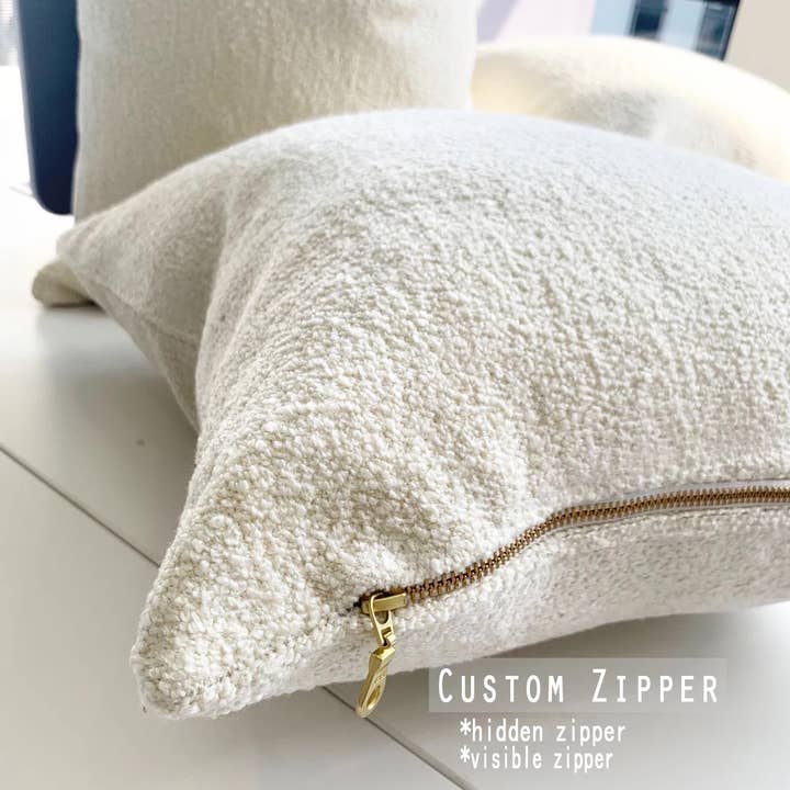 Delmar Decor - Wholesale Throw Pillow Cover - Boucle Throw pillow covers, 20x20in7