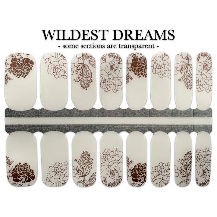 Nail Wrap - Wildest Dreams for wholesale by Salted Avenue