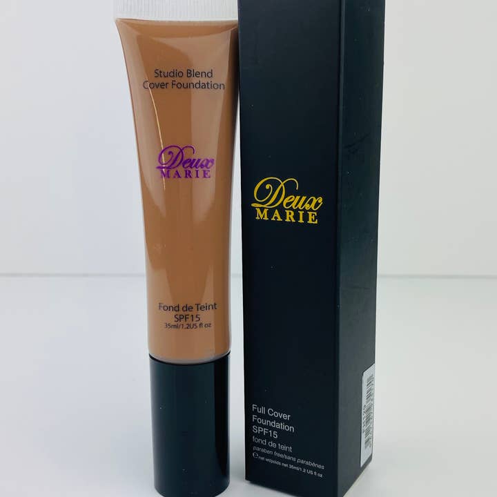 Base de cobertura total Deux Marie com FPS 15 por atacado de Deux Marie Cosmetics and Skincare