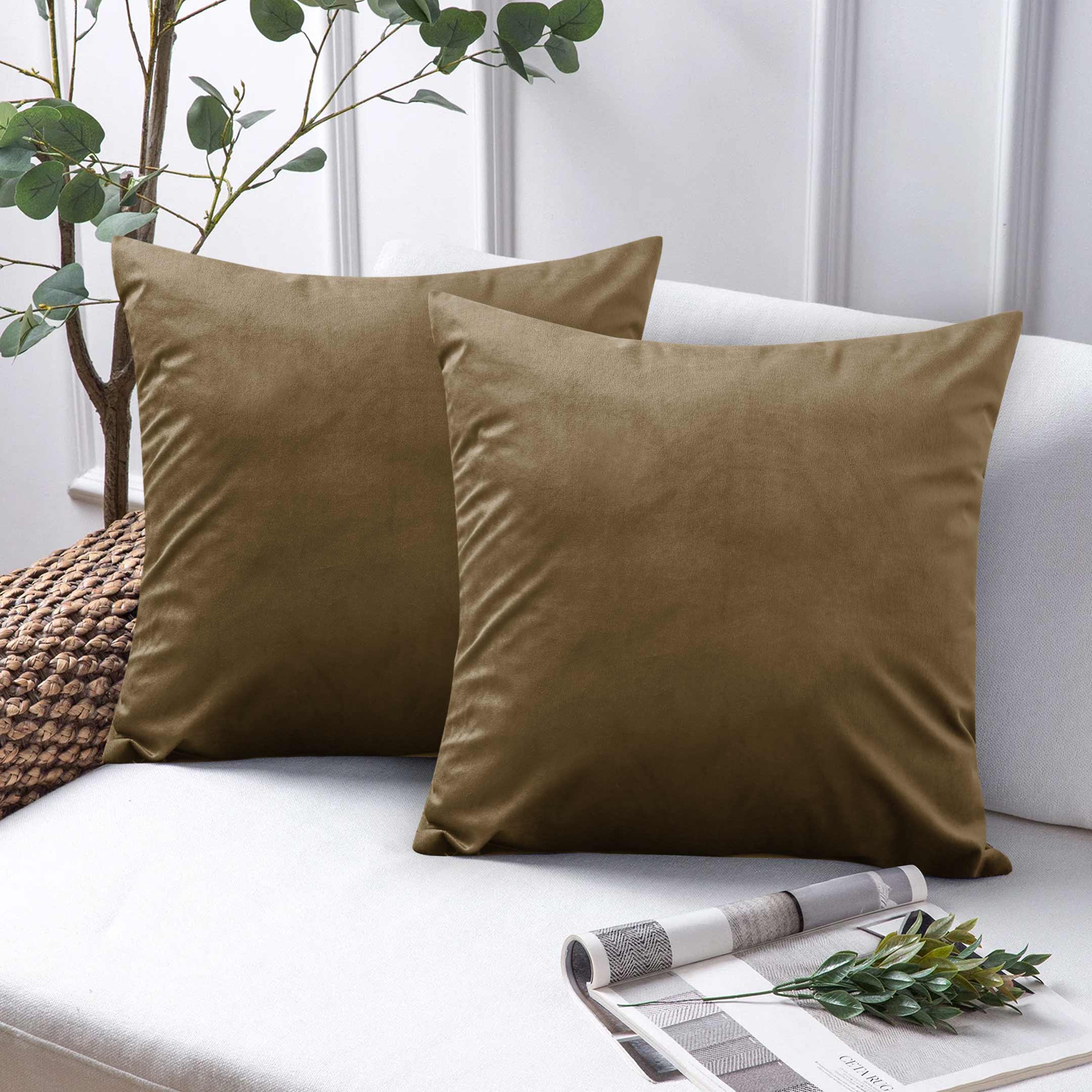 Cottonpassion_US - Wholesale Throw Pillow Cover - Luxury Velvet Throw Cushion Cover 18" inch Pillowcase13