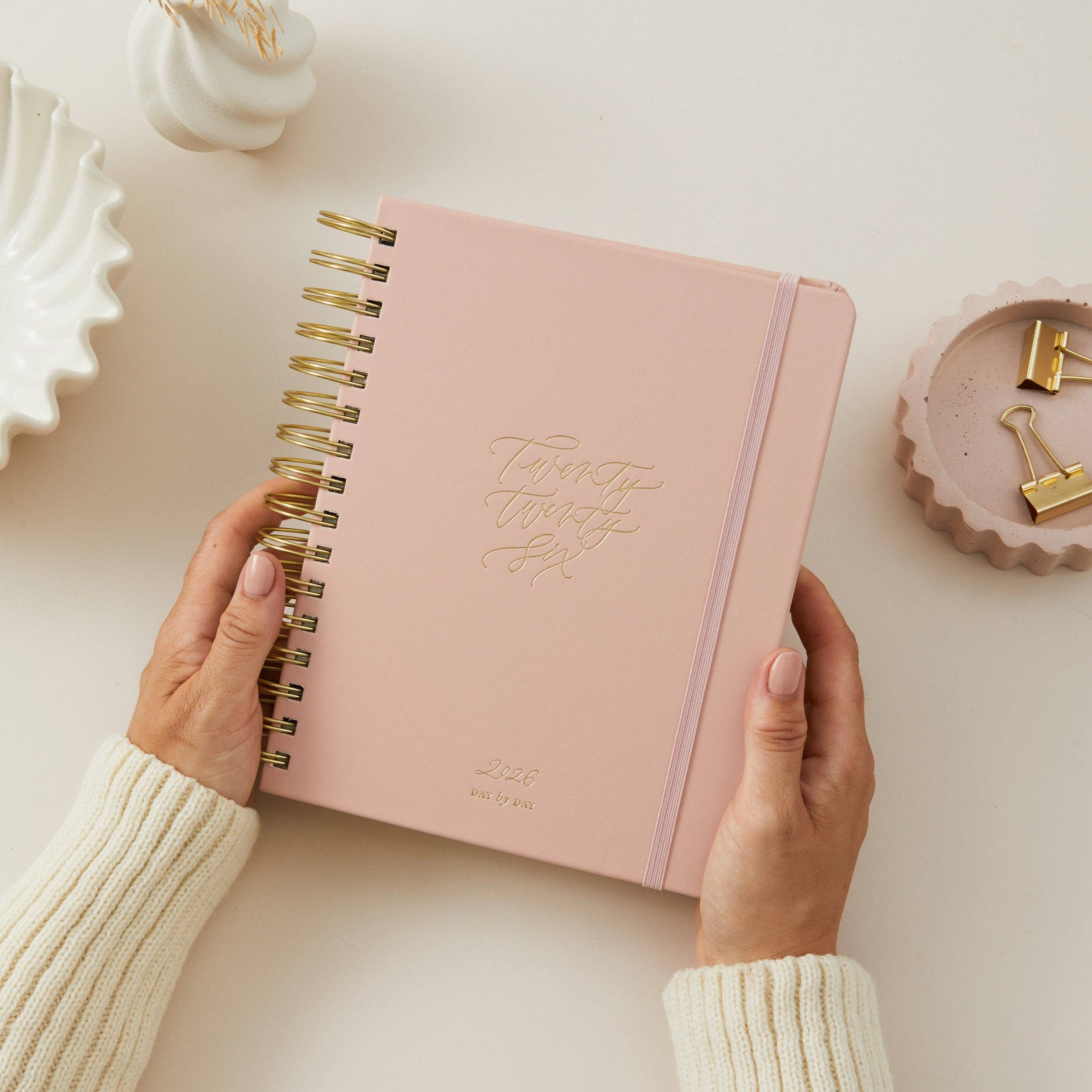 Blush And Gold - Wholesale Planner - 2026 Daily Planner - Sunset15