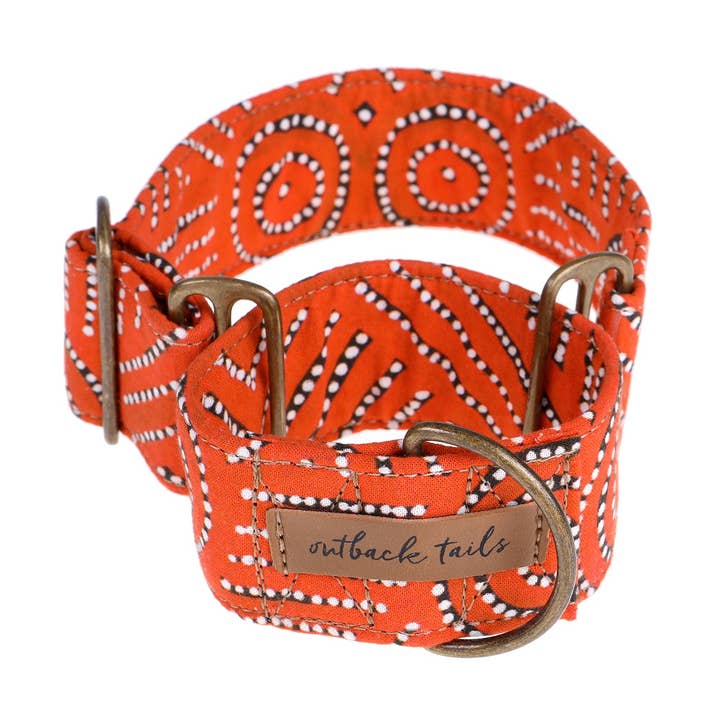 Outback Tails - Wholesale Pet collar – Dog - Martingale Collar - Water Dreaming0