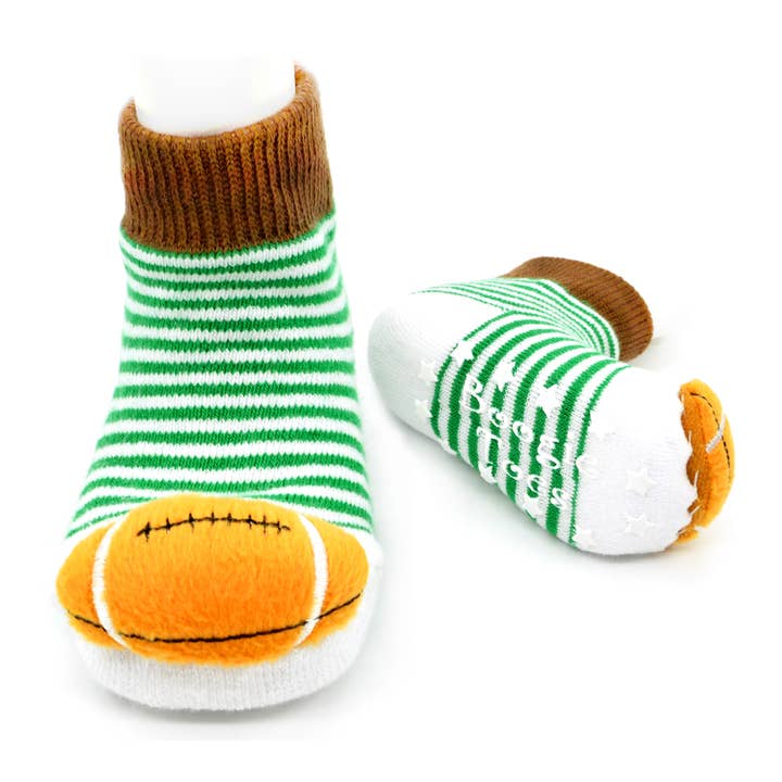 Liventi - Venta al por mayor Calcetines - Bebés - Calcetines sonajero Football Boogie Toes