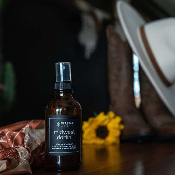 Midwest Darlin' Air + Room Spray for wholesale by Dirt Road Candle Co