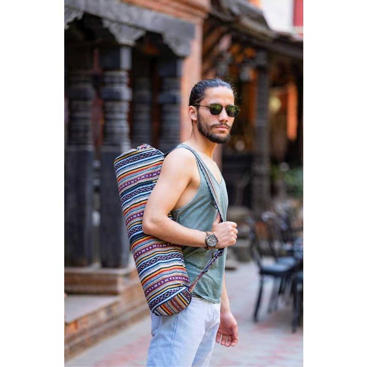 Ganesh Himal Trading - Wholesale Yoga Bag - Cotton Gyari Yoga Bag