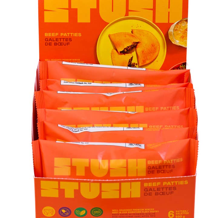 Stush Patty - Wholesale Shelf Stable Prepared Meal - Beef Patty