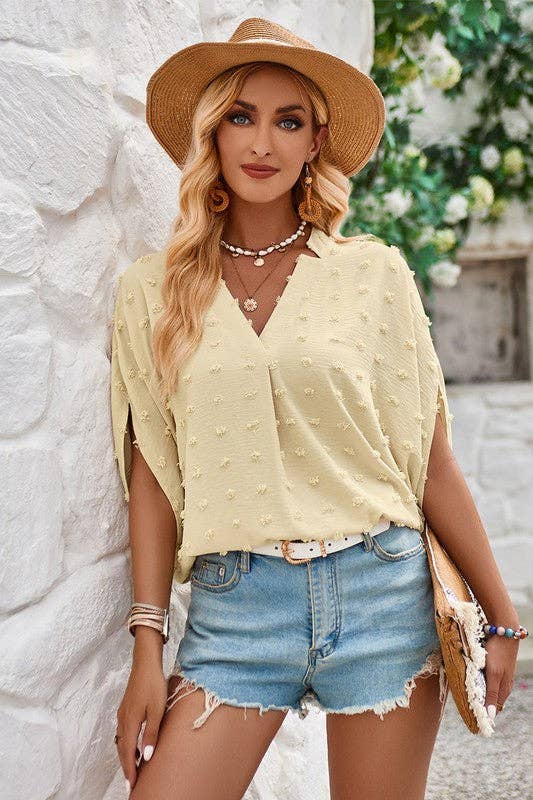 Love, Kuza - Venta al por mayor Blusa - Mujer - Blusa Swiss Bliss Dolman8