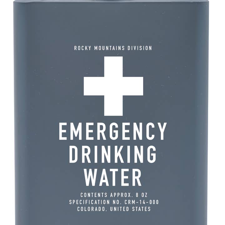 Snow Business USA - Wholesale Flask - Emergency Drinking Water Hip Flask