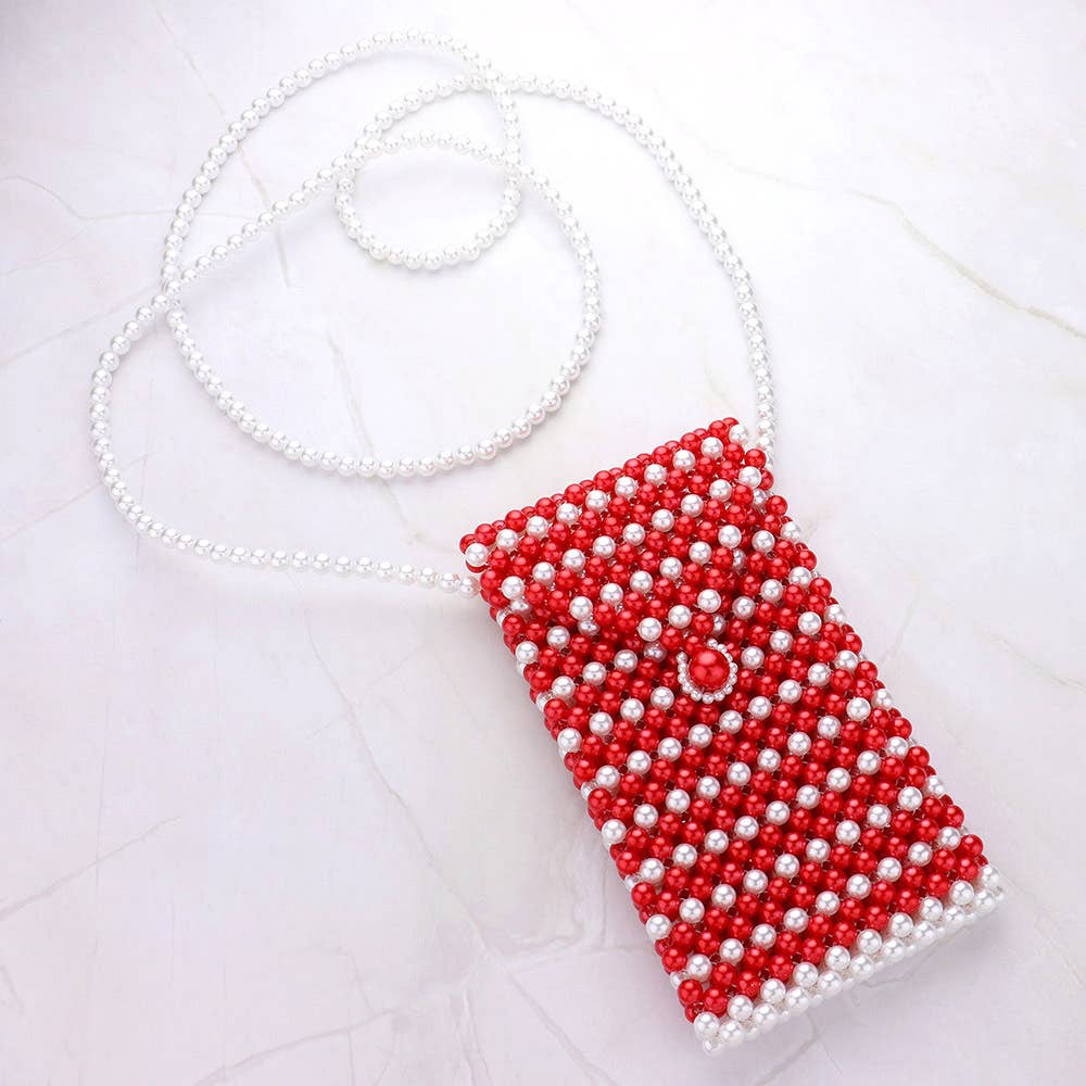 Sensibling Corp. – Großhandel Handytasche – Damen – Umhängetasche mit Perlenstickerei
1