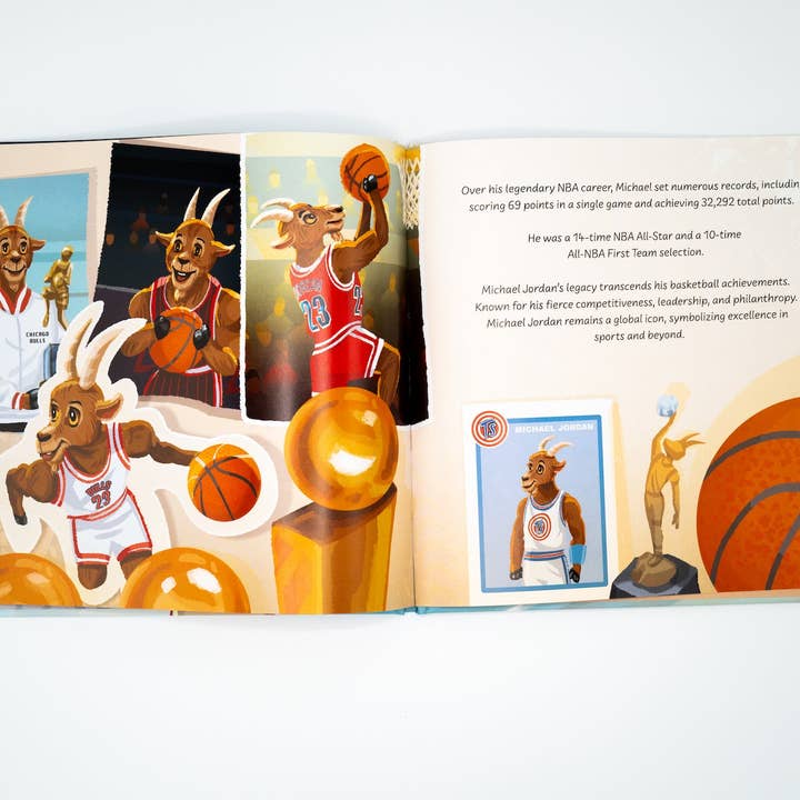 GOAT Academy - Wholesale Preschool Book (3-5) - Michael Jordan, The GOAT3
