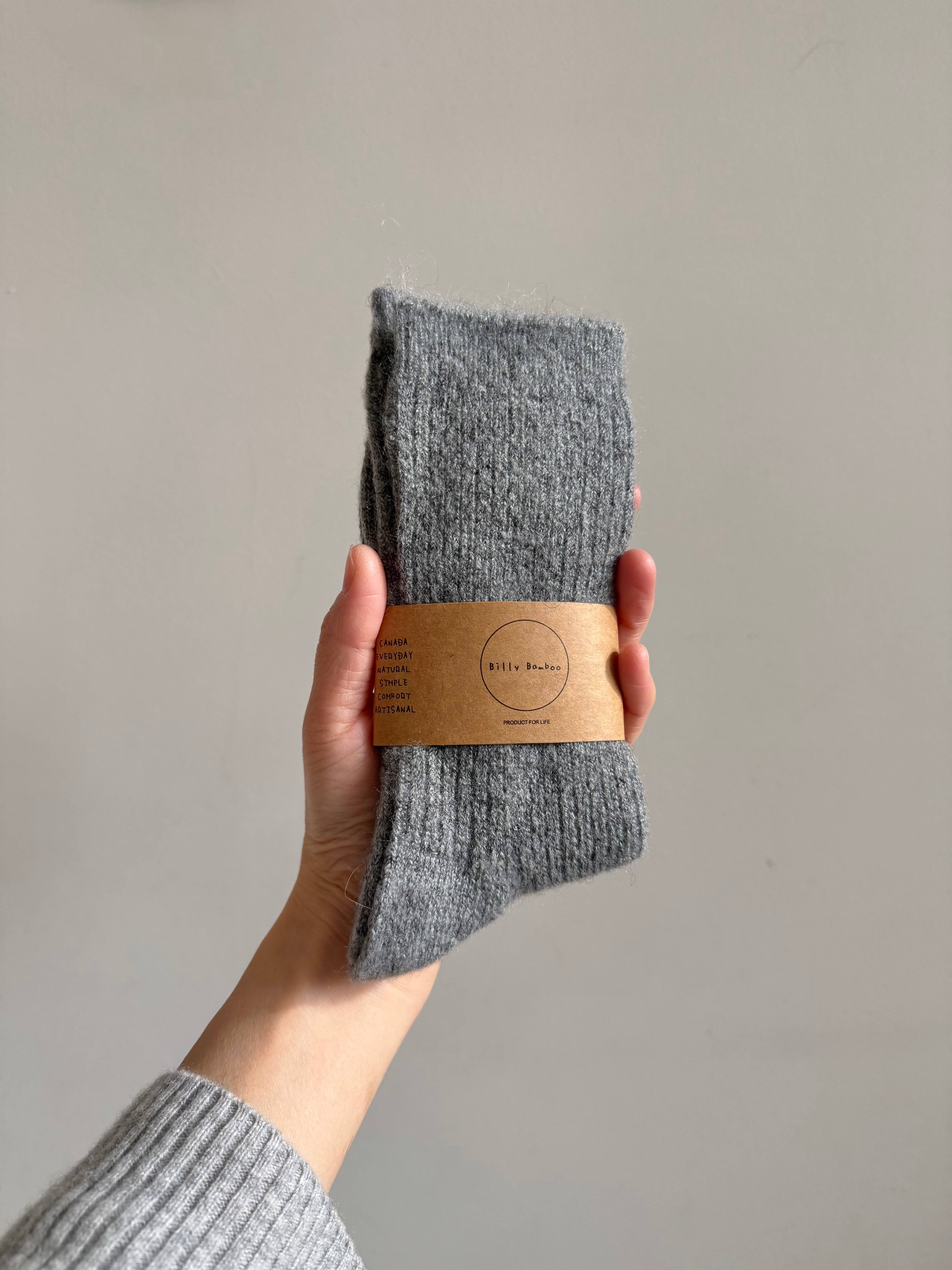 Billy Bamboo - Vente Chaussettes – femme - Chaussettes en cabine alpaga1
