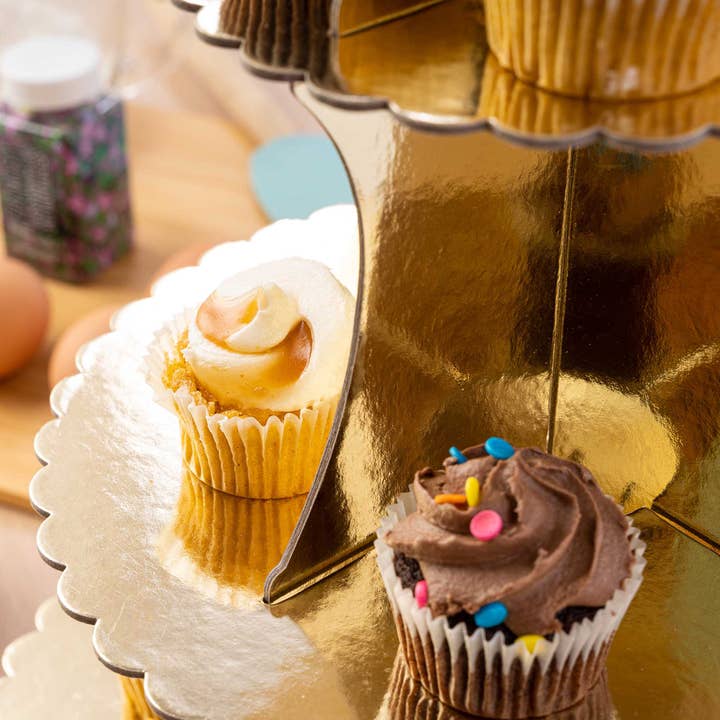 Pink Deluxe Disposable Treat Stand-Pink for wholesale on Faire3