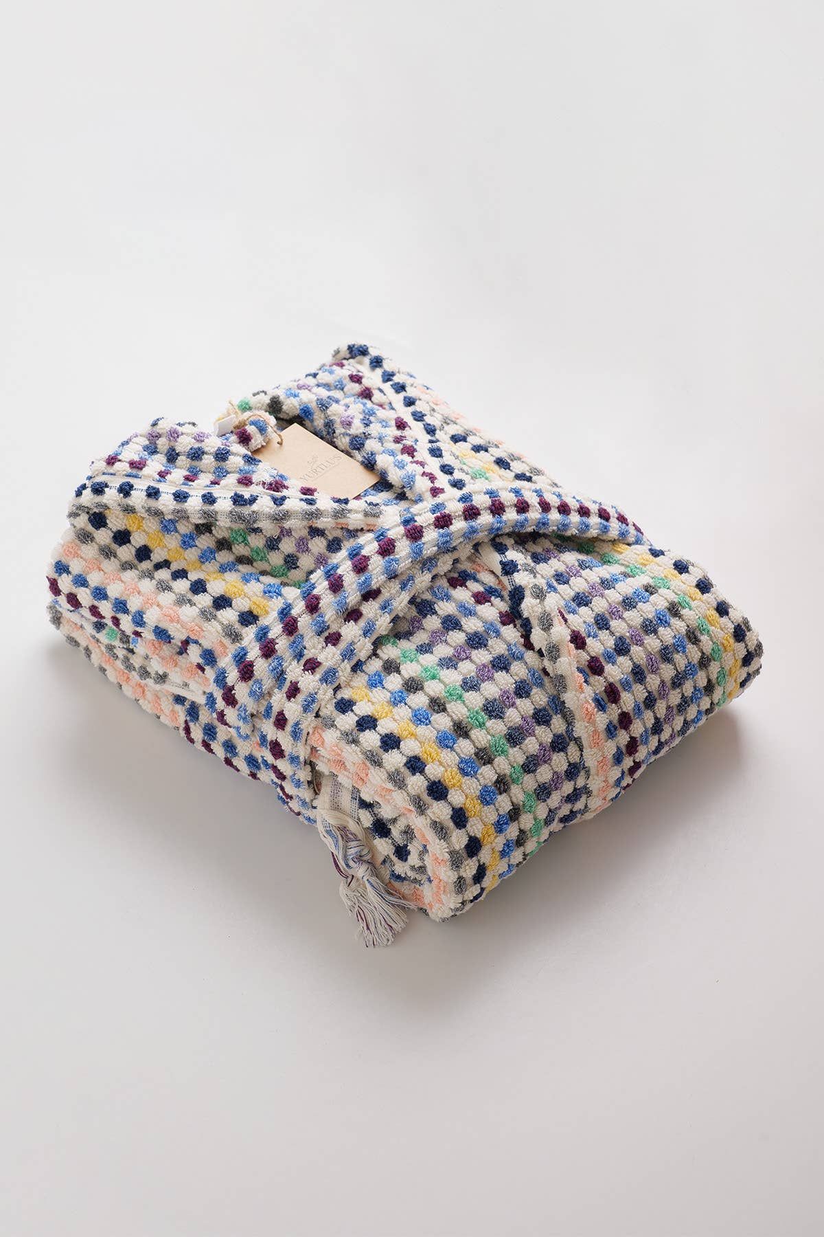 YURTLUS - Wholesale Robe - Women's - Unique 100% Cotton Pockets Bathrobe, Bubble Handwoven Robe2