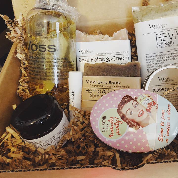 Romance Box for Him & Her for wholesale by Voss Botanicals, LLC