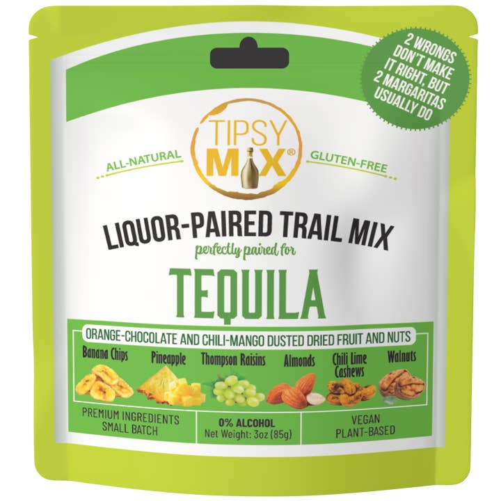 Tipsy Mix - Wholesale Trail Mix - 12. Wine & Liquor Paired Trail Mix MIXED CASE OF 614