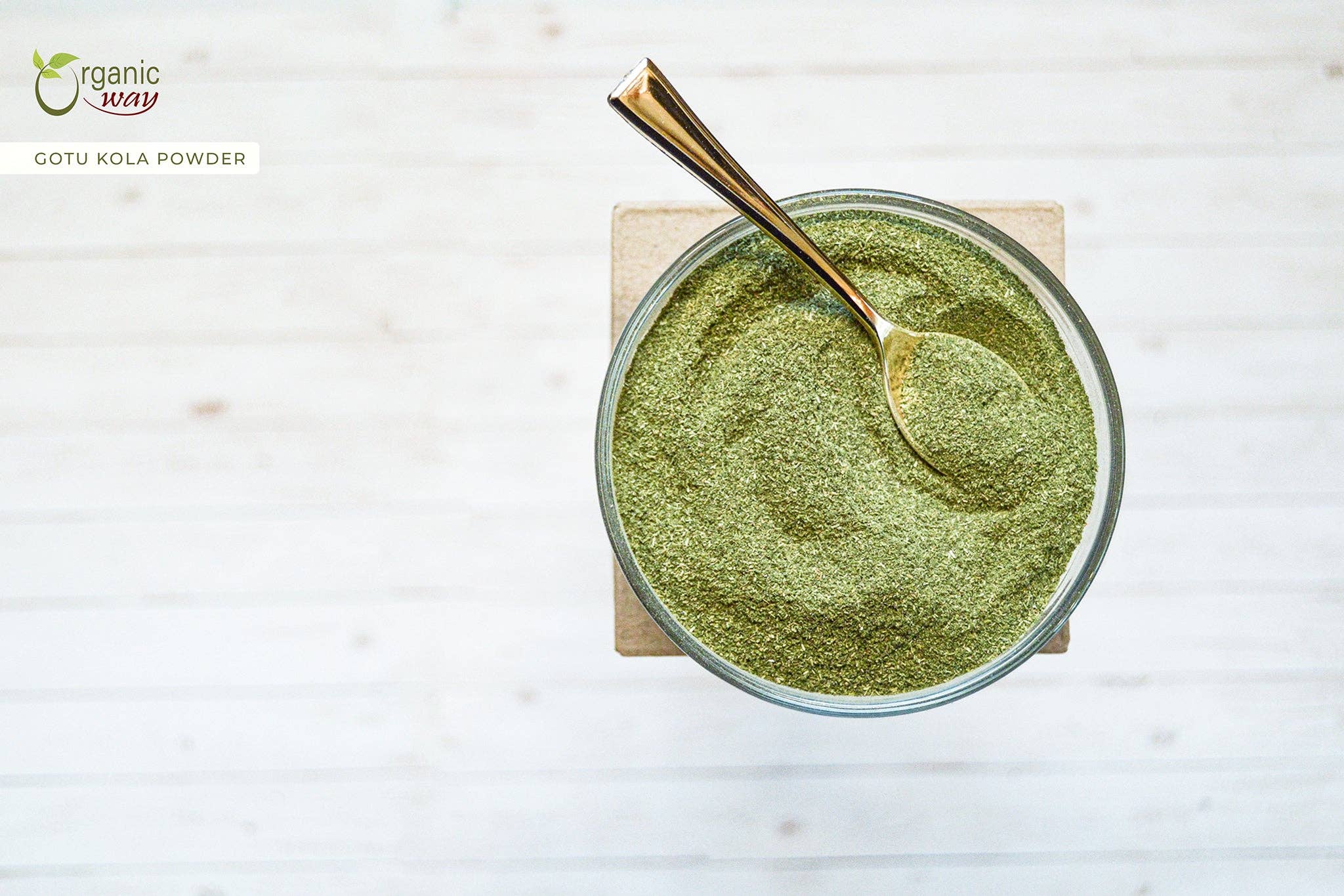 Organic Way LLC - Vendita all'ingrosso Proteine/superfood in polvere - Polvere di Gotu Kola (Centella Asiatica) - Tisana | Certificata Kosher e USDA | Vegana, Non-OGM e Senza Glutine | Testata per Metalli Pesanti e Purezza | Sacchetto Richiudibile | 100% Cruda dall'India5