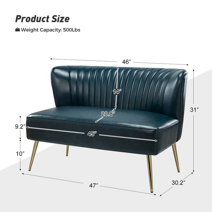 Karat Home - Wholesale Sofa - Monica Loveseat7